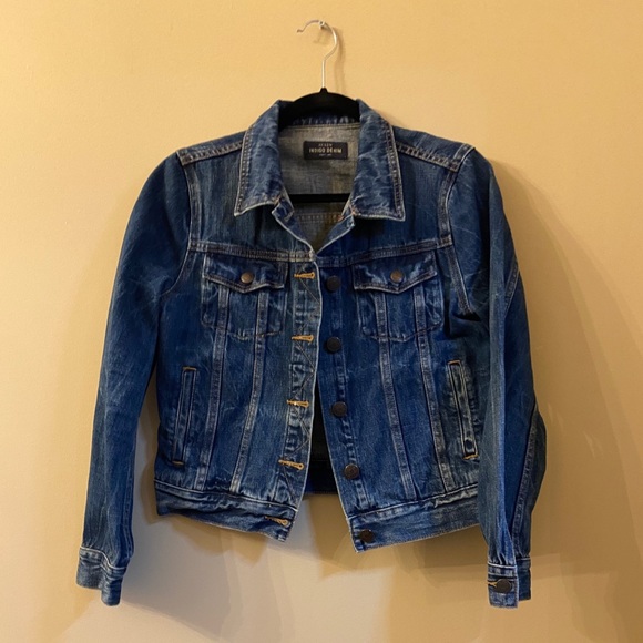 J Crew Indigo Denim Jacket - Picture 1 of 3